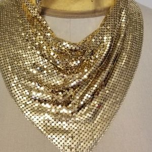 Vintage Slouch Necklace with matching Earrings